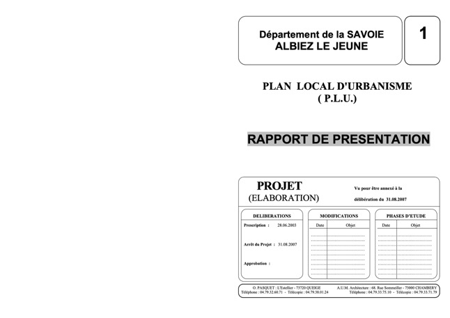 ALBIEZ - rapport PROJET